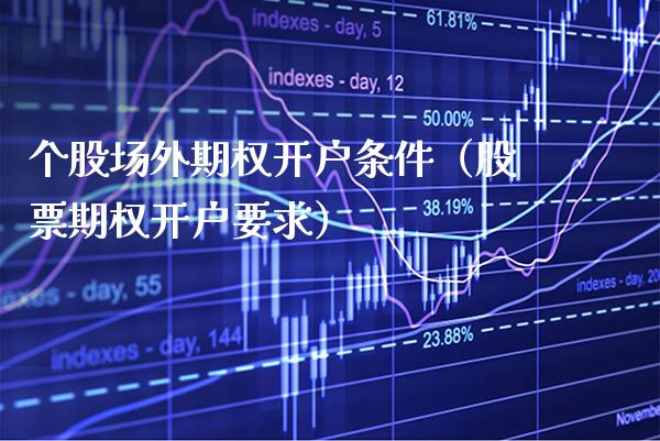 个股场外期权开户条件（股票期权开户要求） (https://www.njaxzs.com/) 内盘期货 第1张