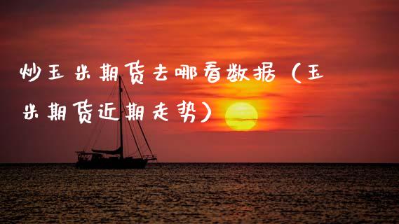 炒玉米期货去哪看数据（玉米期货近期走势） (https://www.njaxzs.com/) 期货直播间 第1张