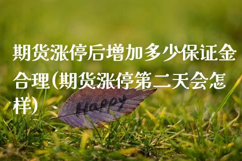 期货涨停后增加多少保证金合理(期货涨停第二天会怎样) (https://www.njaxzs.com/) 期货直播间 第1张