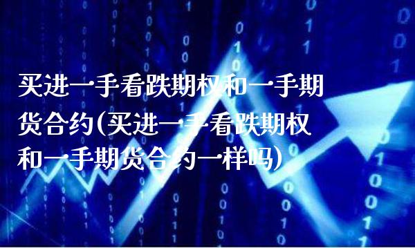 买进一手看跌期权和一手期货合约(买进一手看跌期权和一手期货合约一样吗) (https://www.njaxzs.com/) 期货开户 第1张