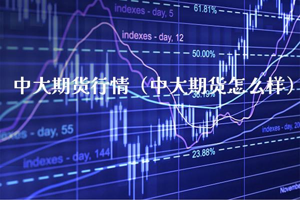 中大期货行情（中大期货怎么样） (https://www.njaxzs.com/) 期货直播间 第1张