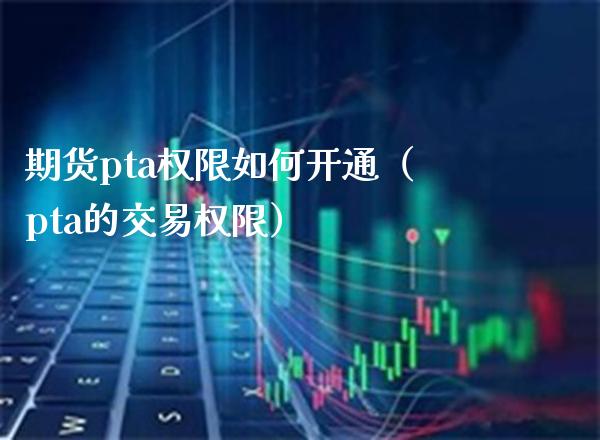 期货pta权限如何开通(pta的交易权限) 黄金期货 第1张-爱新财经 期货pta权限如何开通(pta的交易权限) (https://www.njaxzs.com/) 黄金期货 第1张