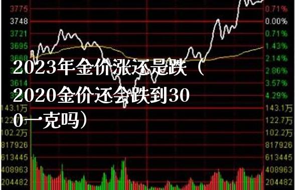 2023年金价涨还是跌（2020金价还会跌到300一克吗） (https://www.njaxzs.com/) 原油期货 第1张