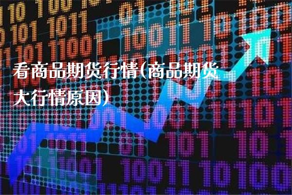 看商品期货行情(商品期货大行情原因) (https://www.njaxzs.com/) 期货直播间 第1张