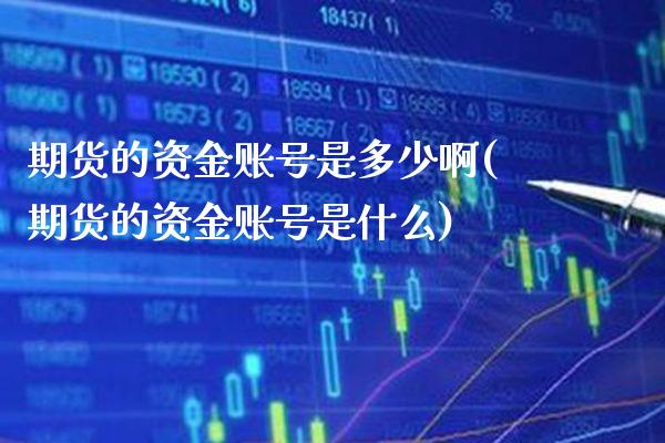 期货的资金账号是多少啊(期货的资金账号是什么) (https://www.njaxzs.com/) 期货直播间 第1张