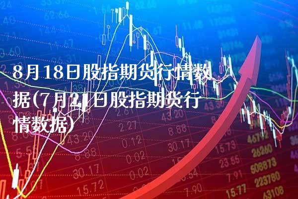 8月18日股指期货行情数据(7月21日股指期货行情数据) (https://www.njaxzs.com/) 期货行情 第1张