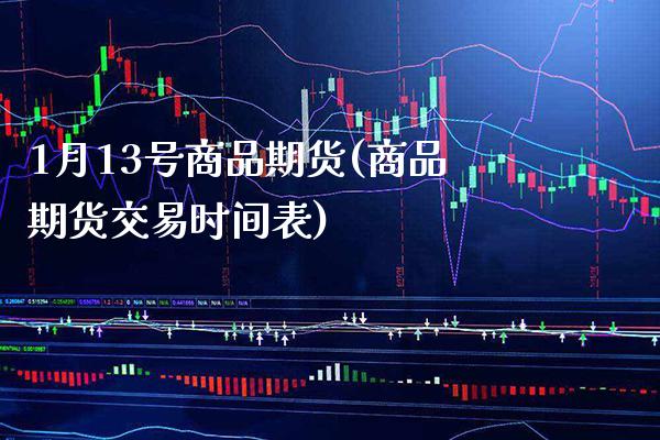 1月13号商品期货(商品期货交易时间表) (https://www.njaxzs.com/) 原油期货 第1张