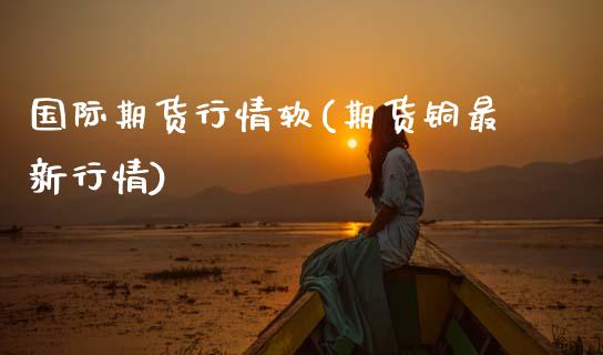 国际期货行情软(期货铜最新行情) (https://www.njaxzs.com/) 黄金期货 第1张