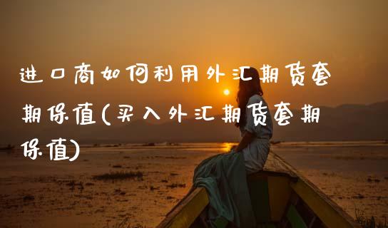 进口商如何利用外汇期货套期保值(买入外汇期货套期保值) (https://www.njaxzs.com/) 期货投资 第1张