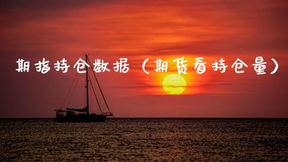 期指持仓数据（期货看持仓量） (https://www.njaxzs.com/) 原油期货 第1张