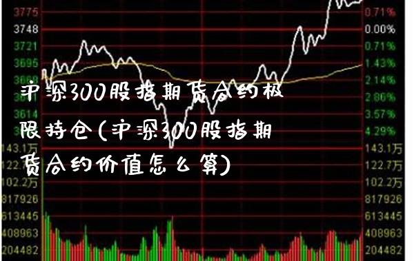 沪深300股指期货合约极限持仓(沪深300股指期货合约价值怎么算) (https://www.njaxzs.com/) 期货开户 第1张