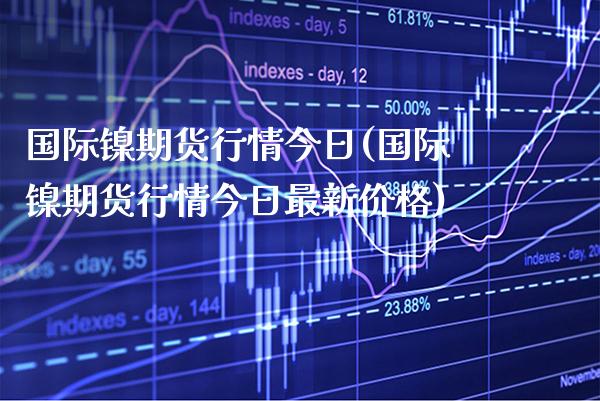 国际镍期货行情今日(国际镍期货行情今日最新) (https://www.njaxzs.com/) 黄金期货 第1张