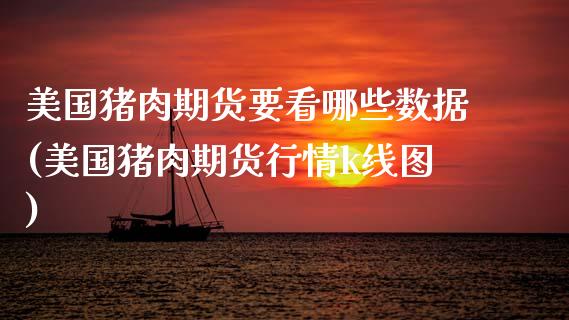 美国猪肉期货要看哪些数据(美国猪肉期货行情k线图) (https://www.njaxzs.com/) 期货直播间 第1张