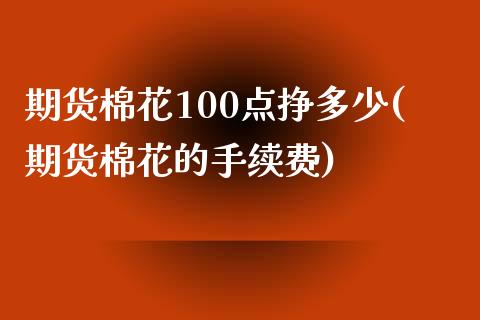 期货棉花100点挣多少(期货棉花的手续费) (https://www.njaxzs.com/) 黄金期货 第1张