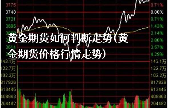 黄金期货如何判断走势(黄金期货价格行情走势) (https://www.njaxzs.com/) 期货行情 第1张