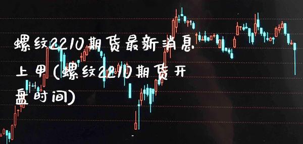 螺纹2210期货最新消息上甲(螺纹2210期货开盘时间) (https://www.njaxzs.com/) 黄金期货 第1张
