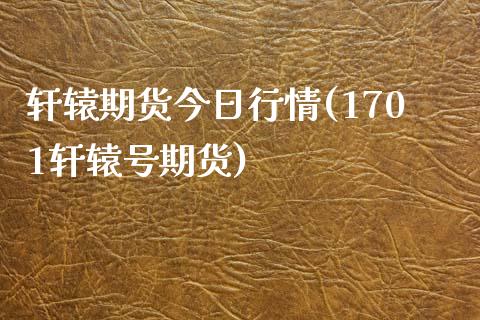 轩辕期货今日行情(1701轩辕号期货) 期货直播间 第1张-爱新财经 轩辕期货今日行情(1701轩辕号期货) (https://www.njaxzs.com/) 期货直播间 第1张