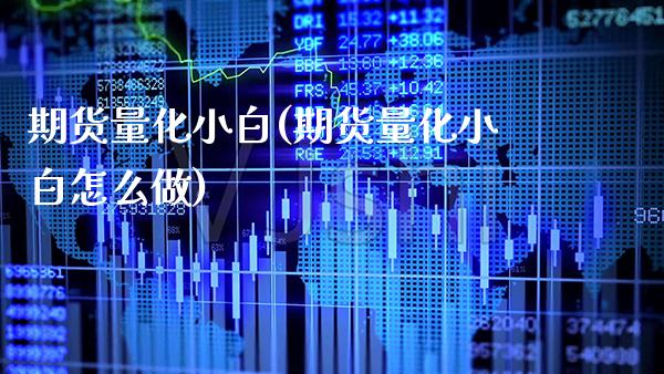 期货量化小白(期货量化小白怎么做) (https://www.njaxzs.com/) 期货直播间 第1张