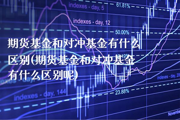 期货基金和对冲基金有什么区别(期货基金和对冲基金有什么区别呢) (https://www.njaxzs.com/) 期货行情 第1张