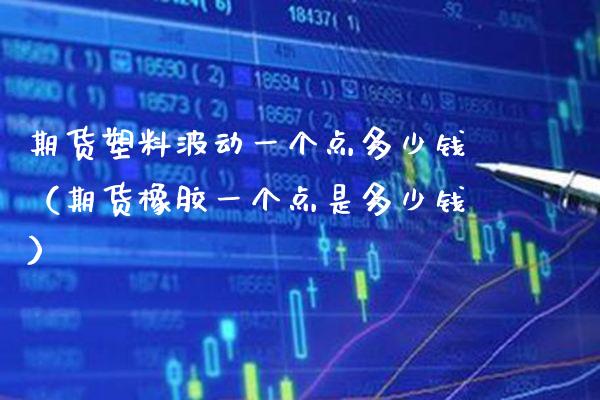 期货塑料波动一个点多少钱（期货橡胶一个点是多少钱） (https://www.njaxzs.com/) 内盘期货 第1张