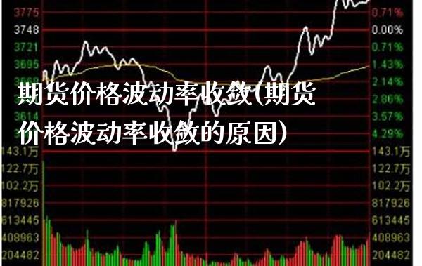 期货波动率收敛(期货波动率收敛的原因) (https://www.njaxzs.com/) 期货直播间 第1张