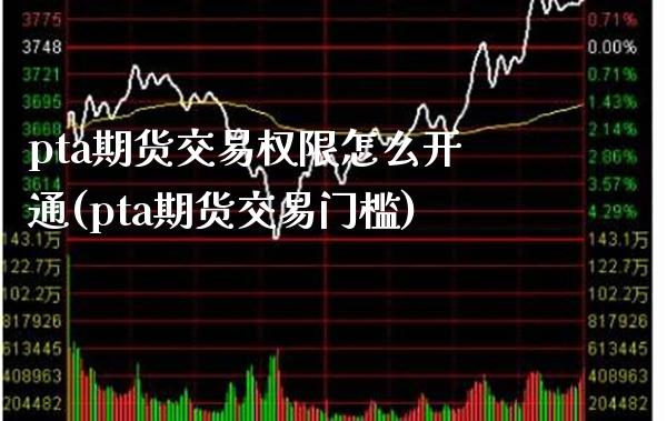 pta期货交易权限怎么开通(pta期货交易门槛) (https://www.njaxzs.com/) 原油期货 第1张