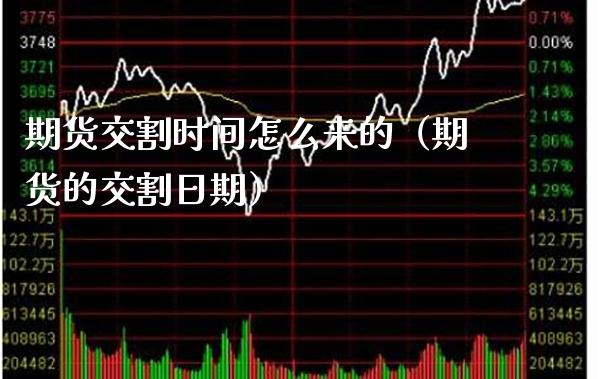 期货交割时间怎么来的（期货的交割日期） (https://www.njaxzs.com/) 黄金期货 第1张