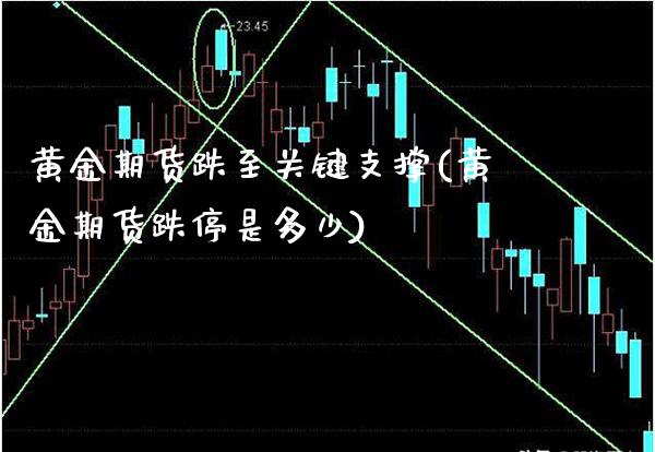 黄金期货跌至关键支撑(黄金期货跌停是多少) (https://www.njaxzs.com/) 期货开户 第1张