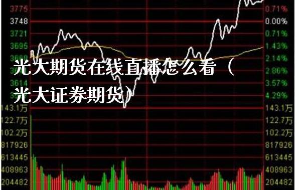 光大期货在线直播怎么看（光大证券期货） (https://www.njaxzs.com/) 期货直播间 第1张