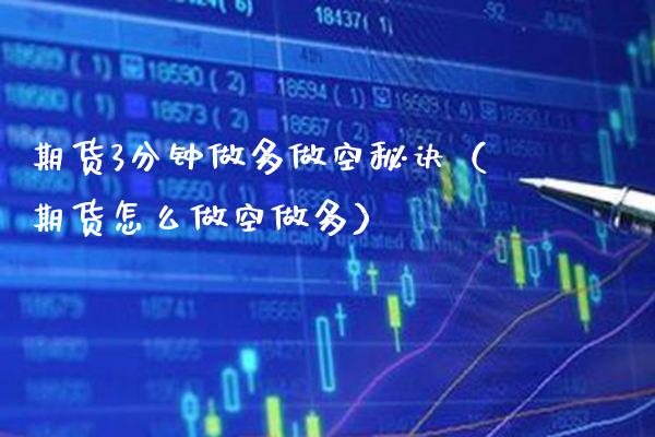 期货3分钟做多做空秘诀（期货怎么做空做多） (https://www.njaxzs.com/) 期货直播间 第1张