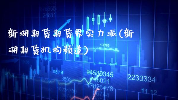 新湖期货期货界实力派(新湖期货机构频道) (https://www.njaxzs.com/) 期货开户 第1张
