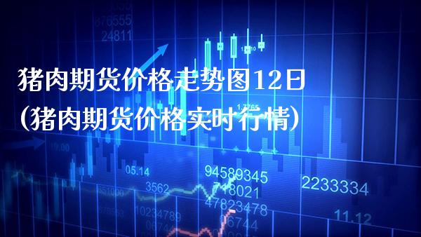 猪肉期货价格走势图12日(猪肉期货价格实时行情) (https://www.njaxzs.com/) 内盘期货 第1张