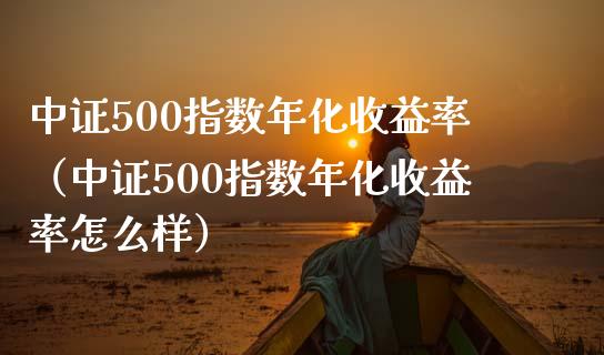 中证500指数年化收益率（中证500指数年化收益率怎么样） (https://www.njaxzs.com/) 期货直播间 第1张