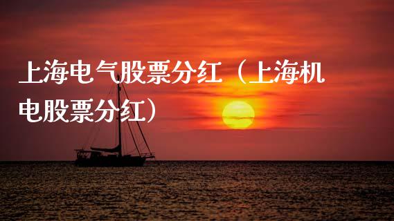 上海电气股票分红（上海机电股票分红） (https://www.njaxzs.com/) 原油期货 第1张