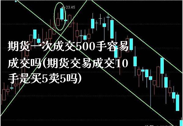 期货一次成交500手容易成交吗(期货交易成交10手是买5卖5吗) (https://www.njaxzs.com/) 原油期货 第1张
