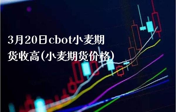 3月20日cbot小麦期货收高(小麦期货价格) (https://www.njaxzs.com/) 期货投资 第1张