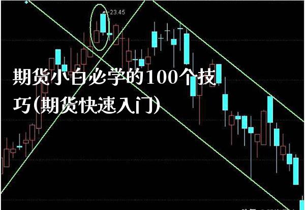 期货小白必学的100个技巧(期货快速入门) (https://www.njaxzs.com/) 内盘期货 第1张