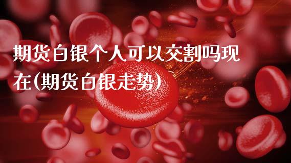 期货白银个人可以交割吗现在(期货白银走势) (https://www.njaxzs.com/) 原油期货 第1张