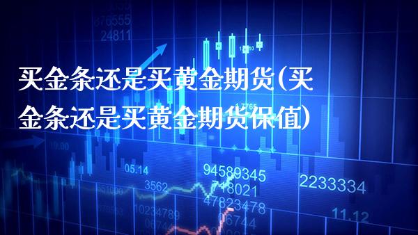 买金条还是买黄金期货(买金条还是买黄金期货保值) (https://www.njaxzs.com/) 期货行情 第1张
