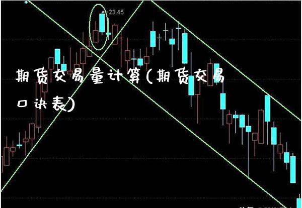期货交易量计算(期货交易口诀表) (https://www.njaxzs.com/) 期货行情 第1张