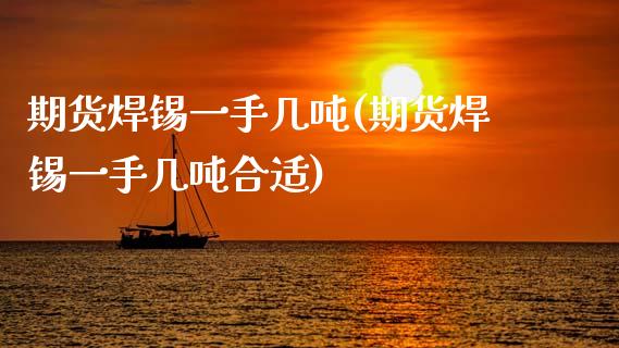 期货焊锡一手几吨(期货焊锡一手几吨合适) (https://www.njaxzs.com/) 期货直播间 第1张