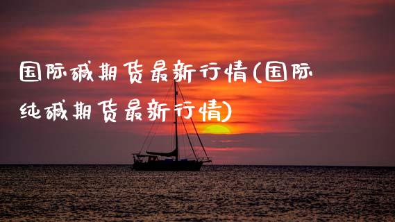 国际碱期货最新行情(国际纯碱期货最新行情) (https://www.njaxzs.com/) 期货直播间 第1张