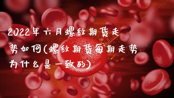 2022年六月螺纹期货走势如何(螺纹期货每期走势为什么是一致的) (https://www.njaxzs.com/) 期货开户 第1张