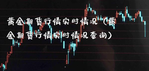 黄金期货行情实时情况（黄金期货行情实时情况查询） (https://www.njaxzs.com/) 期货行情 第1张