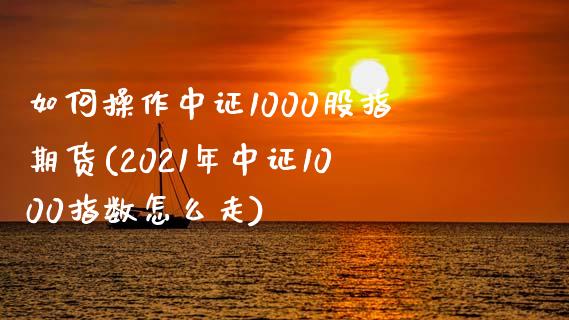 如何操作中证1000股指期货(2021年中证1000指数怎么走) (https://www.njaxzs.com/) 黄金期货 第1张