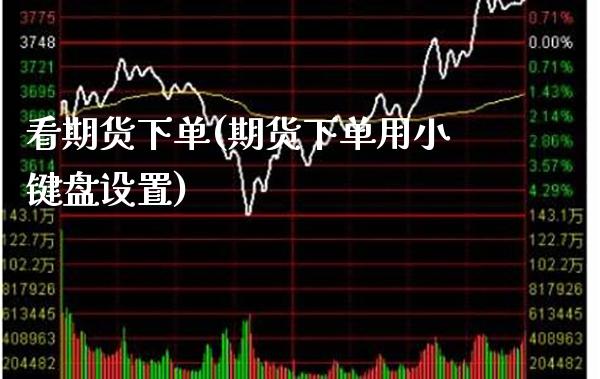 看期货下单(期货下单用小键盘设置) (https://www.njaxzs.com/) 期货直播间 第1张