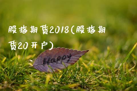 股指期货2018(股指期货20开户) (https://www.njaxzs.com/) 期货投资 第1张
