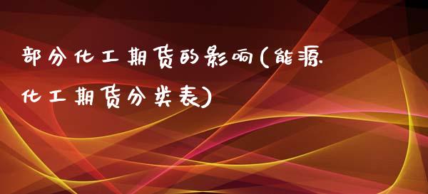 部分化工期货的影响(能源化工期货分类表) (https://www.njaxzs.com/) 内盘期货 第1张