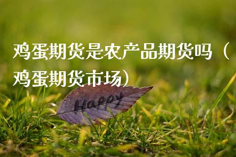 鸡蛋期货是农产品期货吗（鸡蛋期货市场） (https://www.njaxzs.com/) 原油期货 第1张