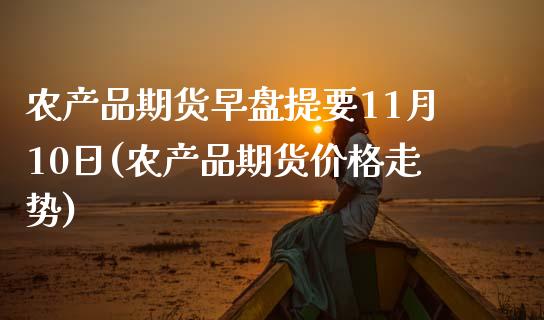 农产品期货早盘提要11月10日(农产品期货价格走势) (https://www.njaxzs.com/) 期货直播间 第1张